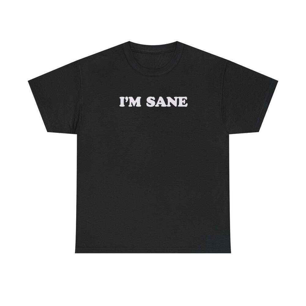 I'm Sane Funny Graphic Meme Humor Unisex Streetwear Gift T-shirt